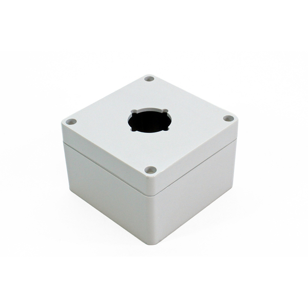 Hammond 1 hole, 30.5mm, Pushbutton Enclosureosure, Polycarbonate 1554PB1